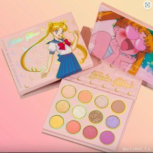 ColourPopxSailormoon Eyeshadow palette + glitter